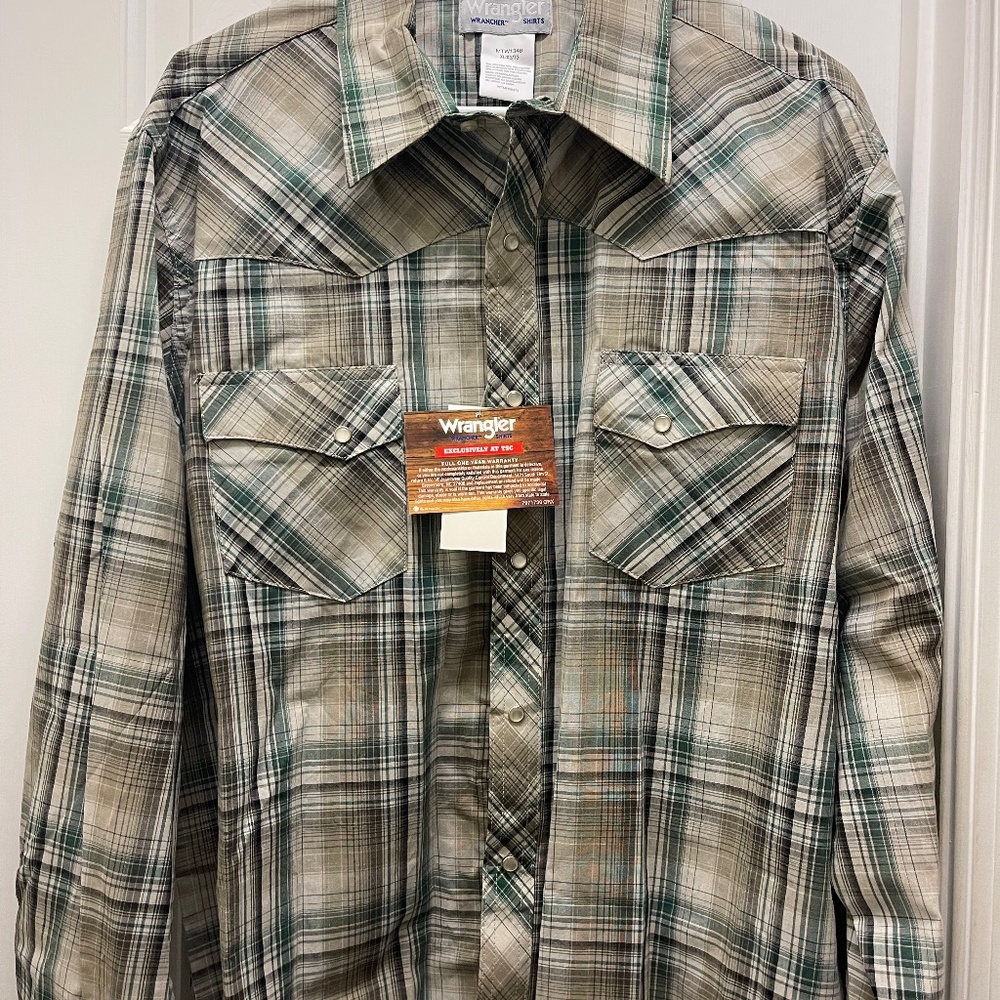 Wrangler Mens Button Up